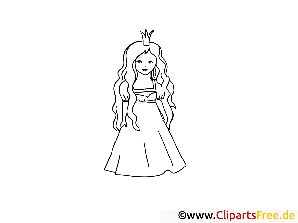 ausmalbilder prinzessin