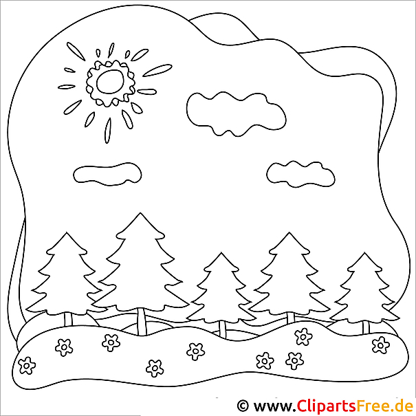 clipart kostenlos wald - photo #28