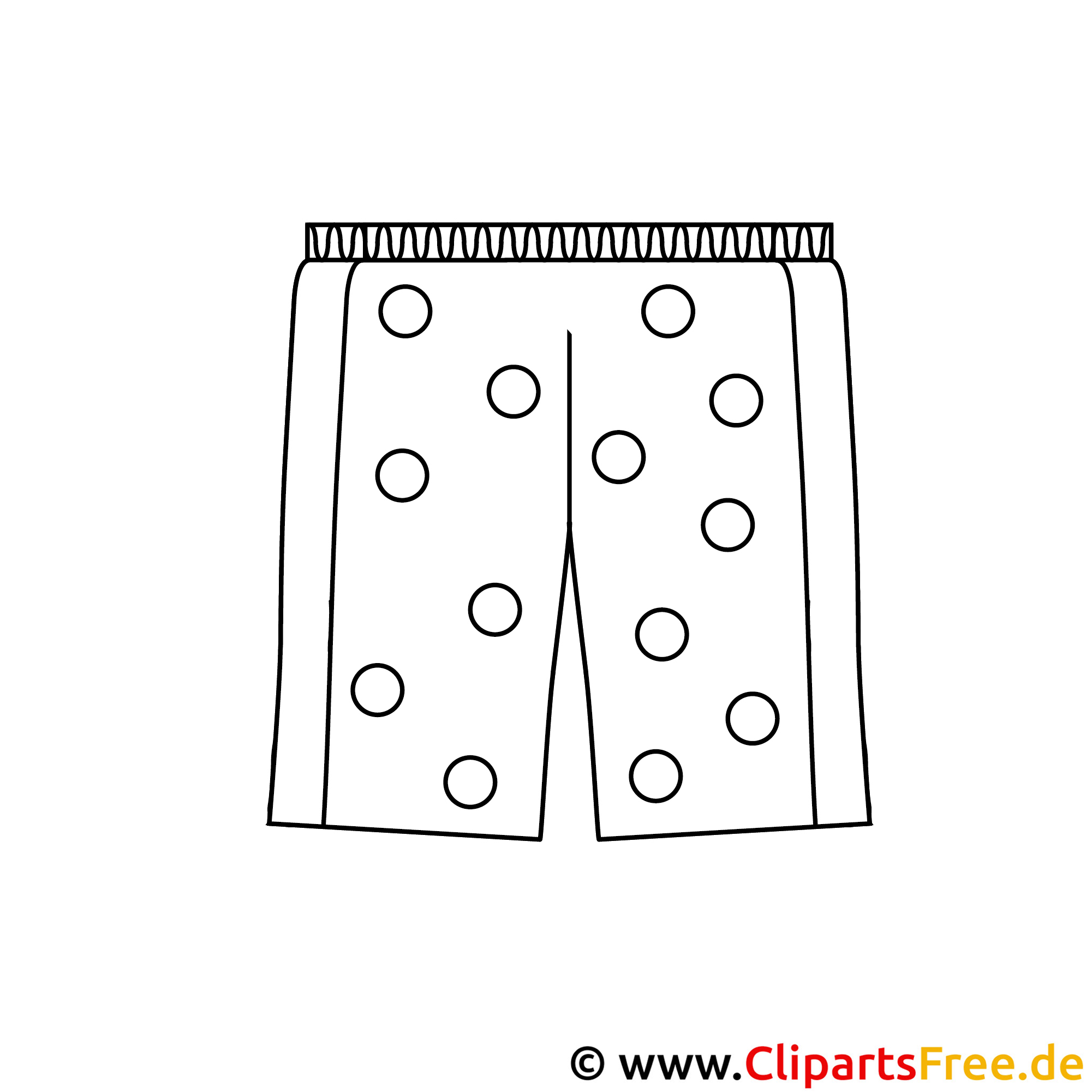 Kurze Hose Ausmalbild Ausmalbilder Malbuch