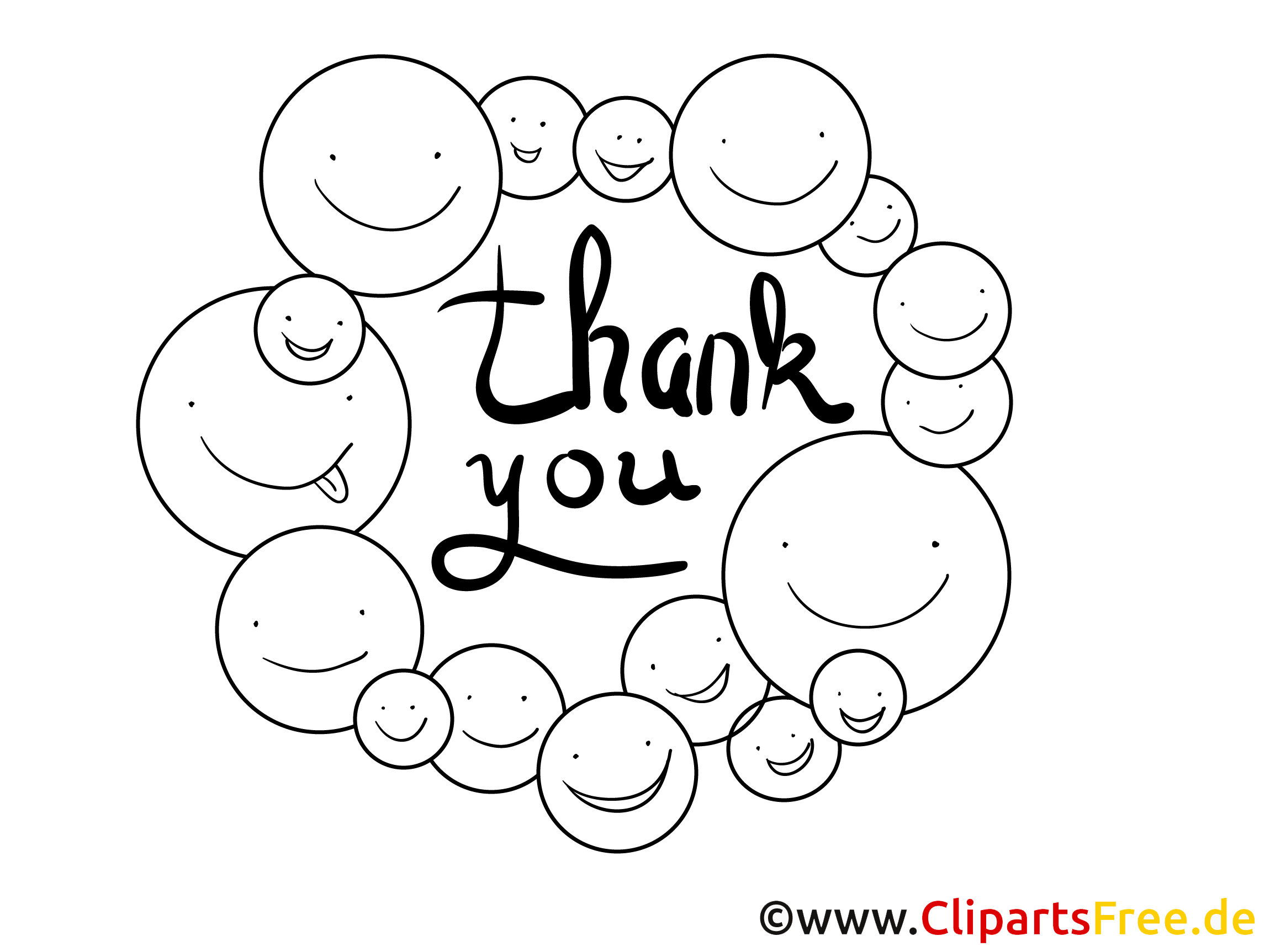 Thank You For Erecting To Me Thank You Smilies to color