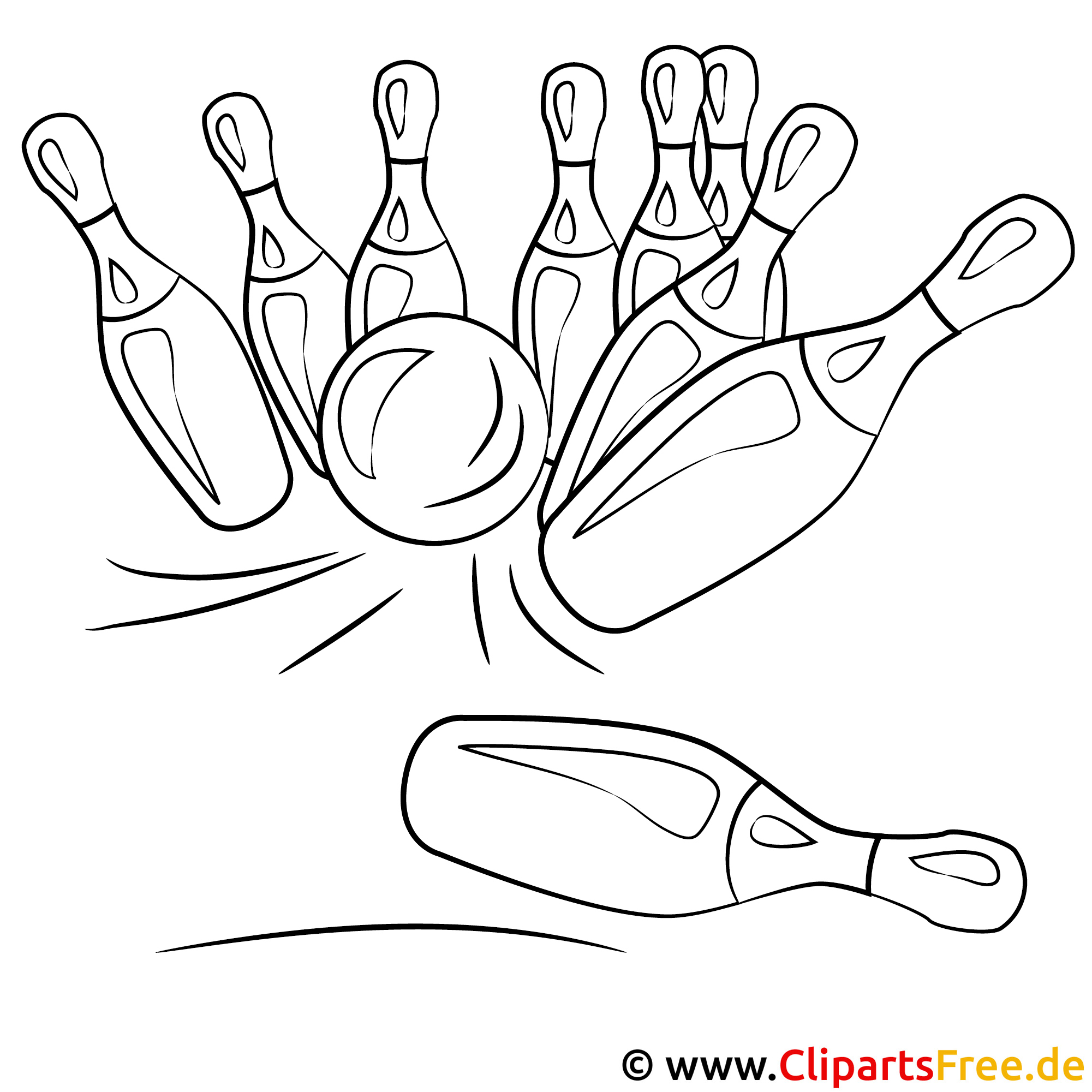 clipart kostenlos kegeln - photo #45