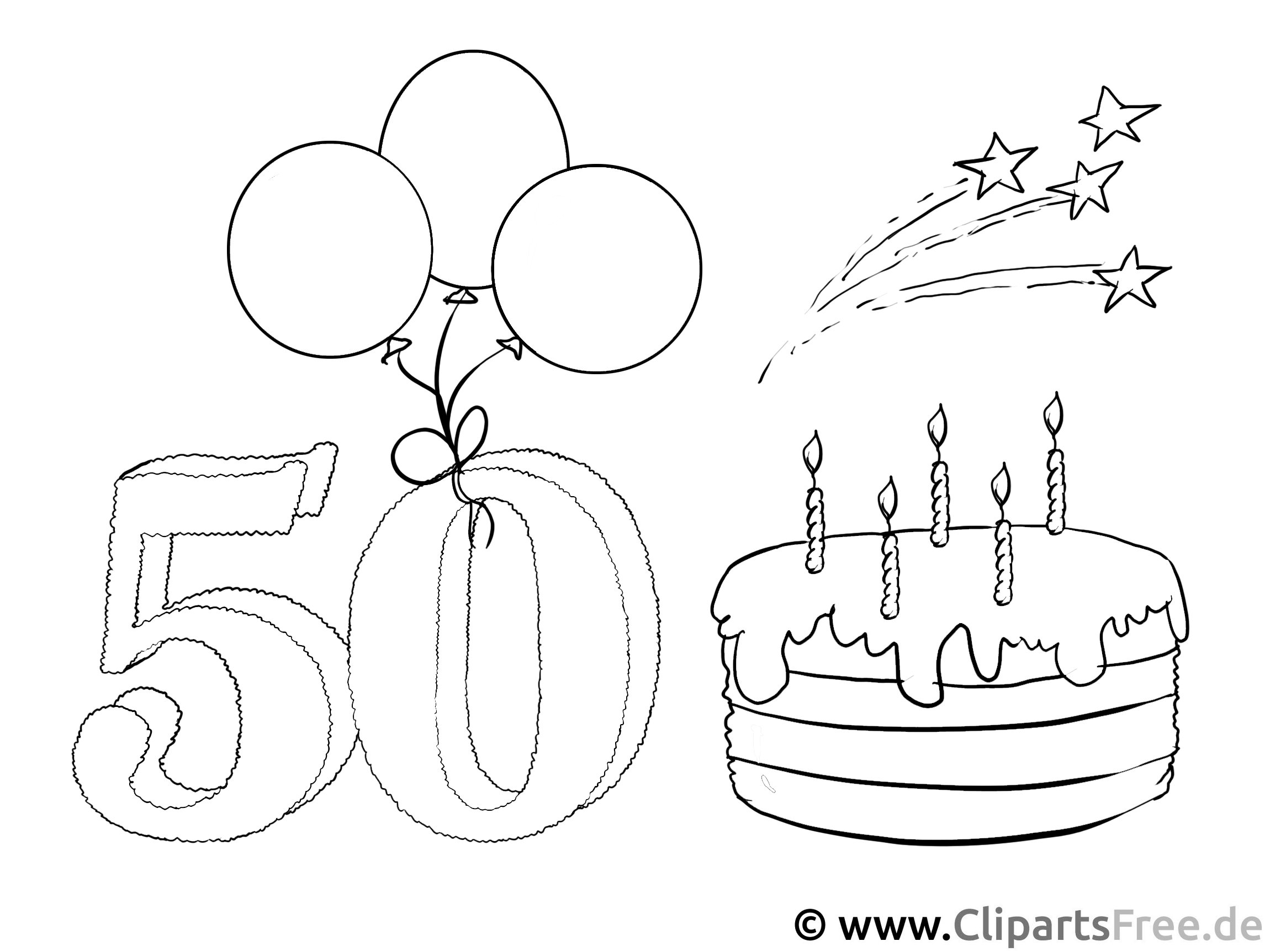 50. Geburtstag Einladung selbst gestalten