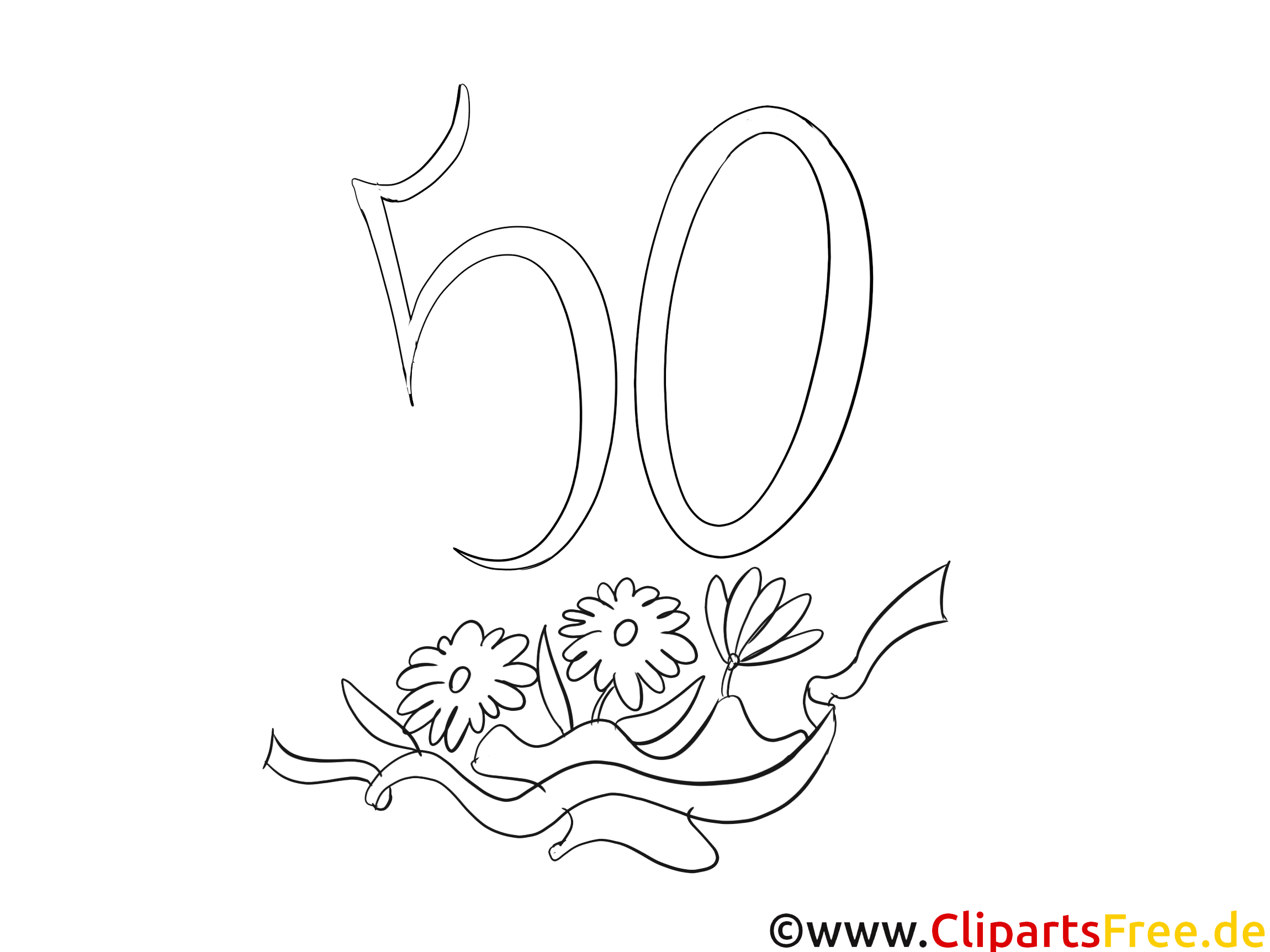 cliparts zum 50. geburtstag - photo #21