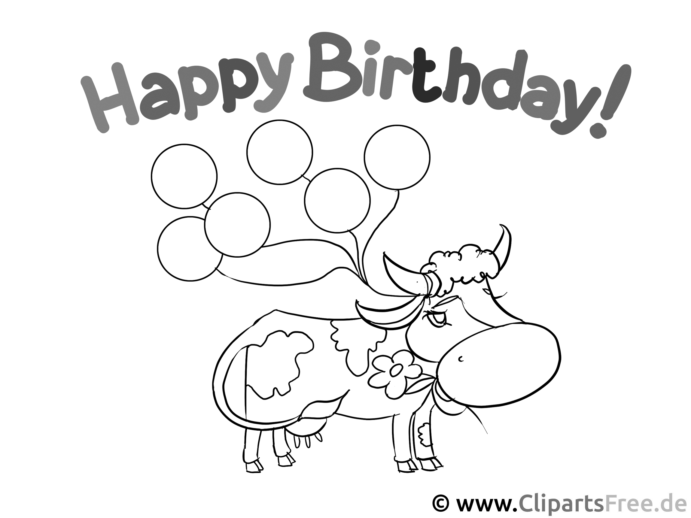 colouring books to print  happy birthday