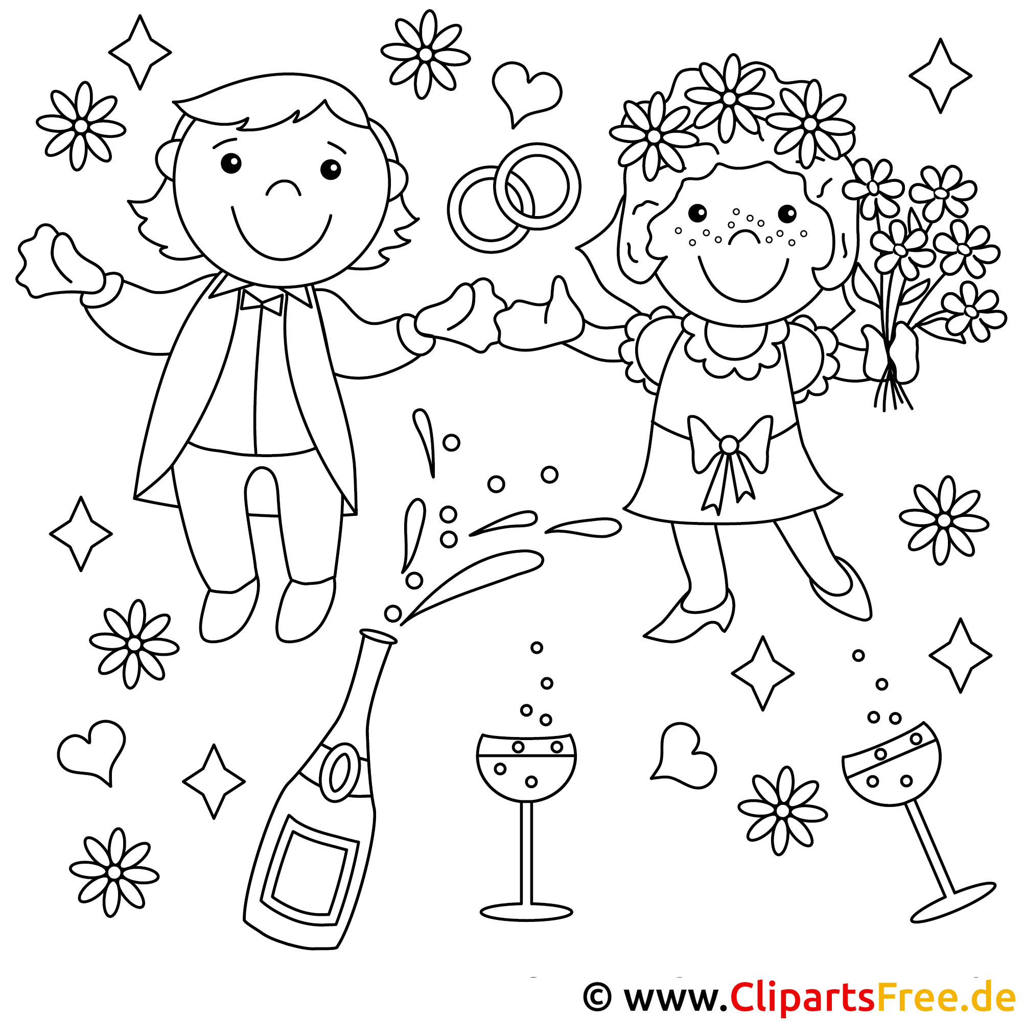 ausmalbilder 40 hochzeitstag ausmalbilder 40 hochzeitstag