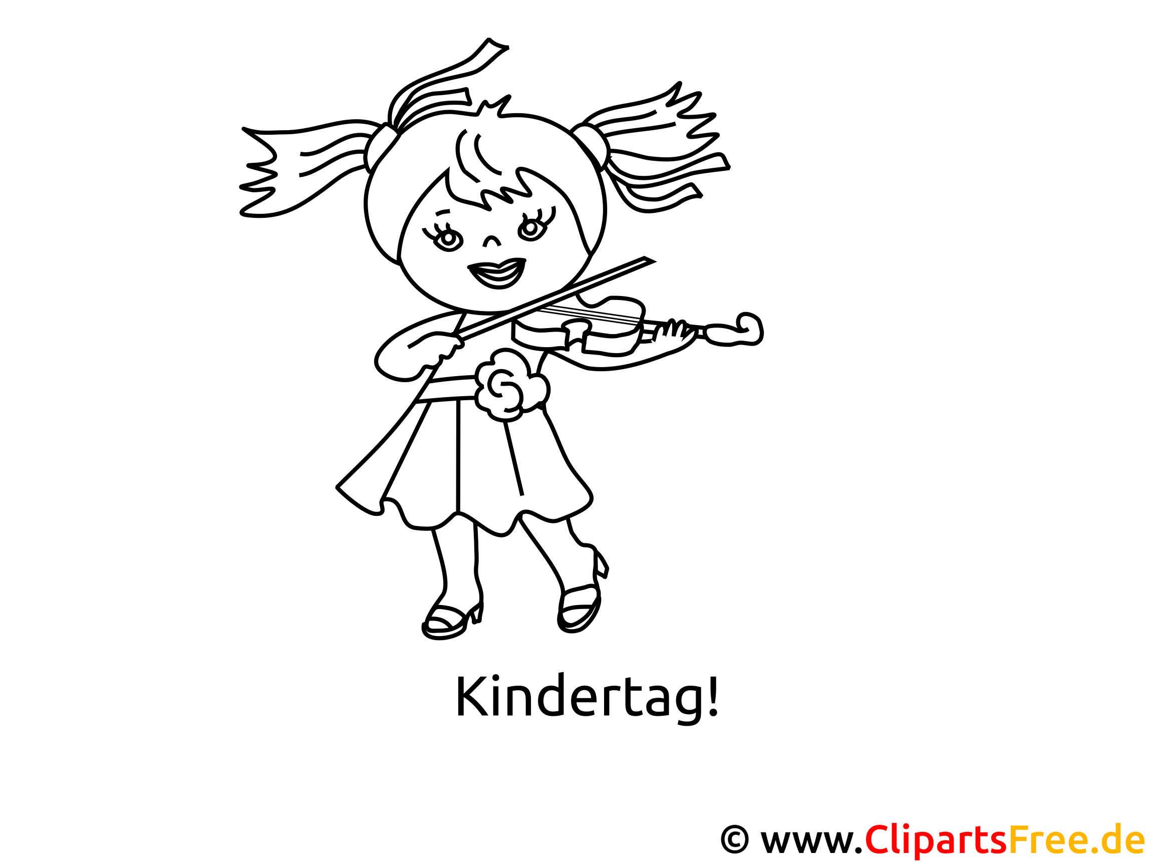 Ausmalbild für Kinder Schule und Familie