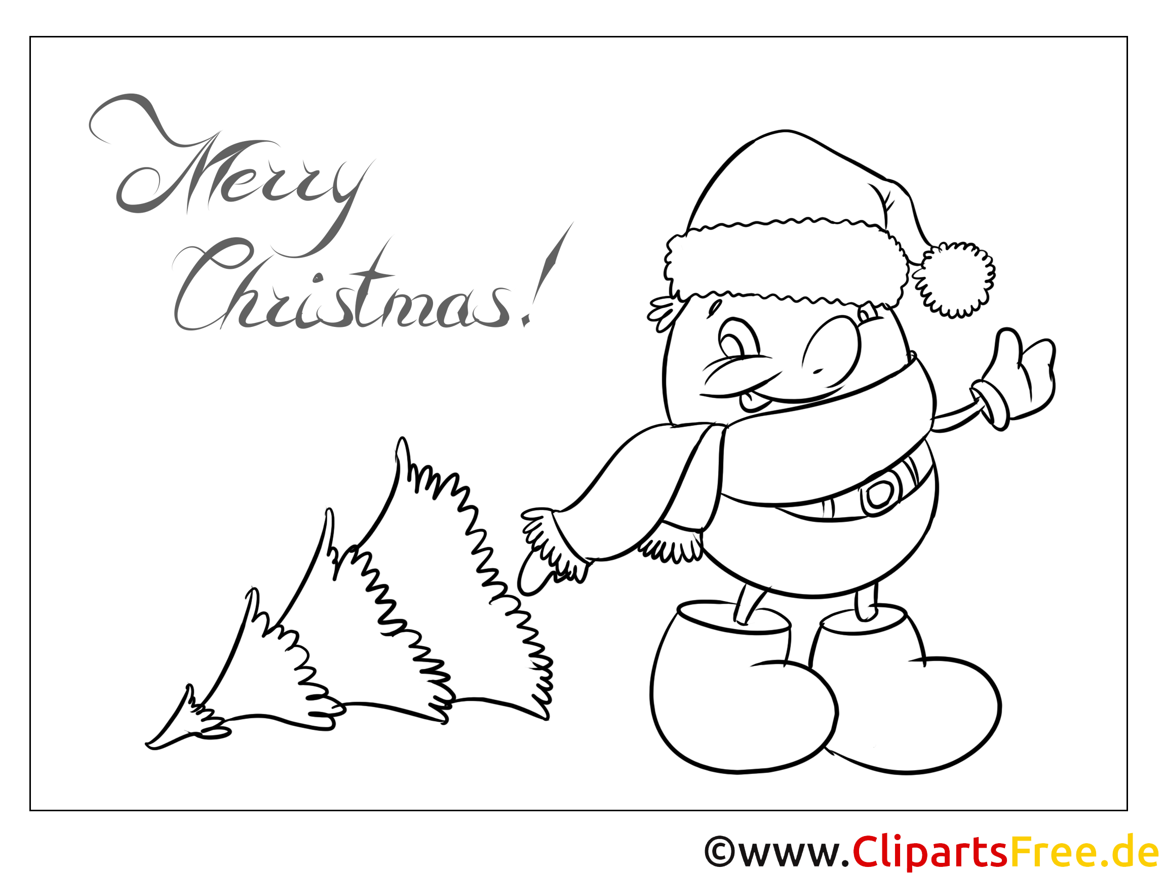 Stiefel Die schönsten Ausmalbilder zu Weihnachten Tannenbaum