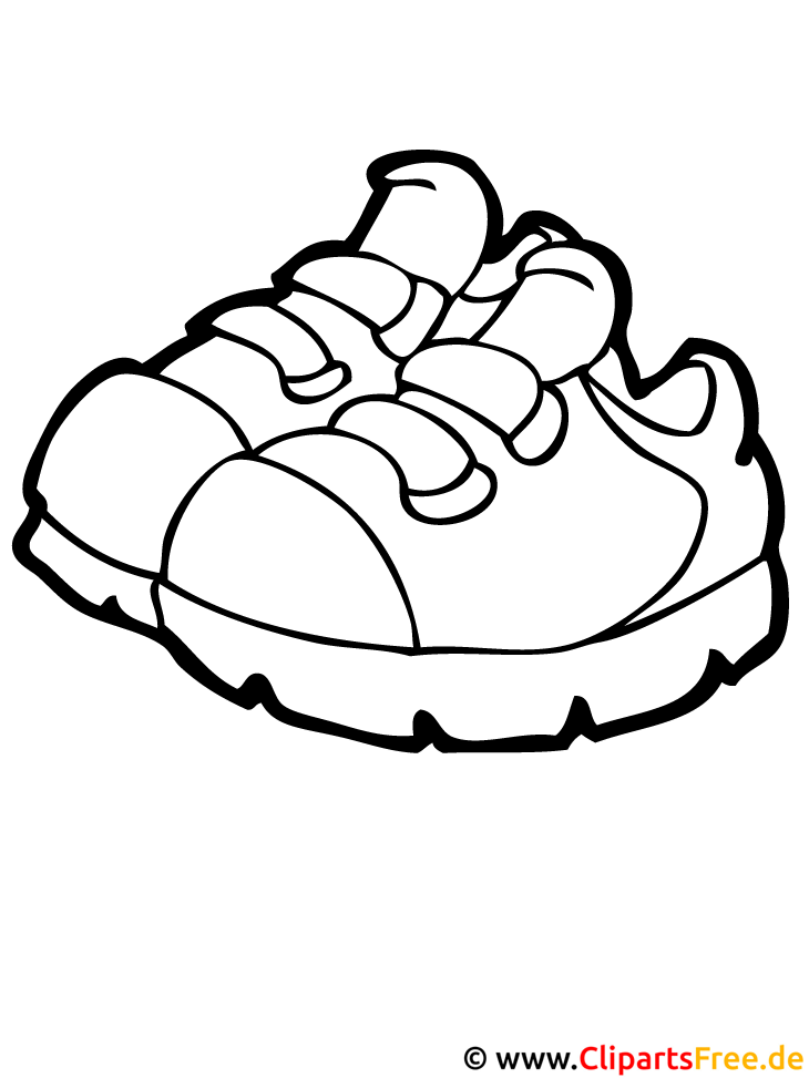 Schuhe Ausmalbild Ausmalbilder kostenlos