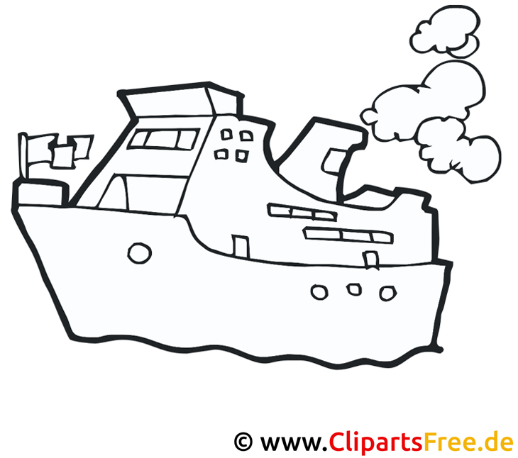 schiff malvorlage für kinder kostenlos