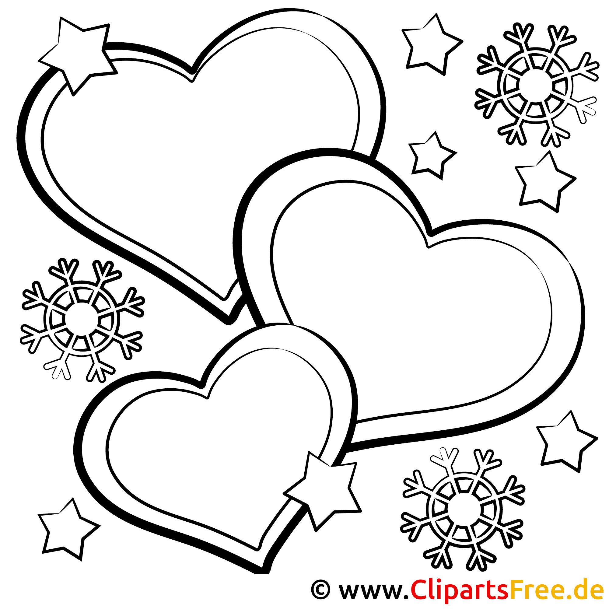 Ausmalbilder zum Valentinstag