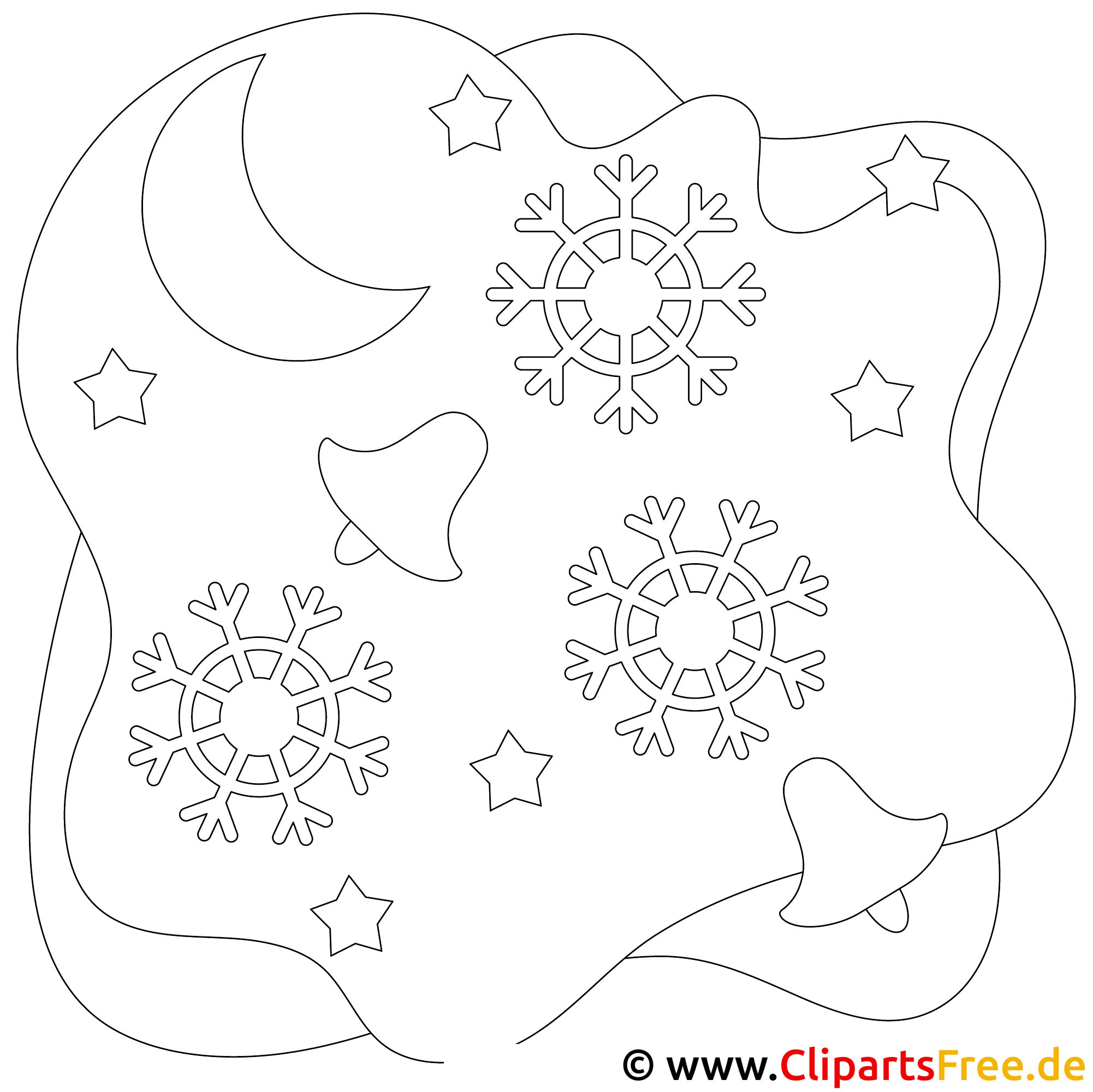44+ Fakten über Weihnachtsglocke Vorlage Finde und