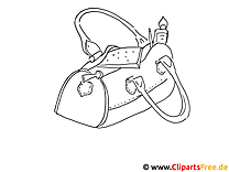 Tasche Ausmalbild sdatec.com