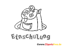 Einschulung Bilder Zum Ausmalen - Ranzen Bild Zum Ausmalen Ausmalbild Malvorlage