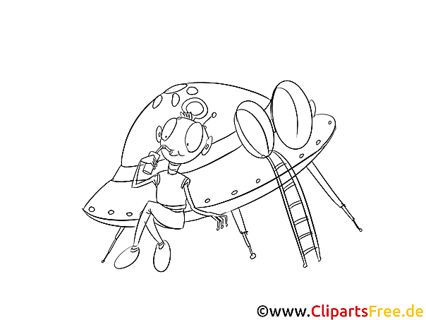 Fliegender Teller UFO Malvorlage kostenlos Fliegender Teller UFO Malvorlage kostenlos