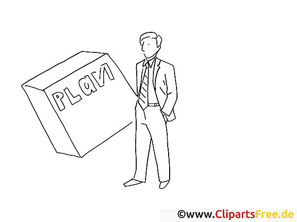 Business-Plan - Bilder zum Drucken und Ausmalen Business-Plan - Bilder zum Drucken und Ausmalen