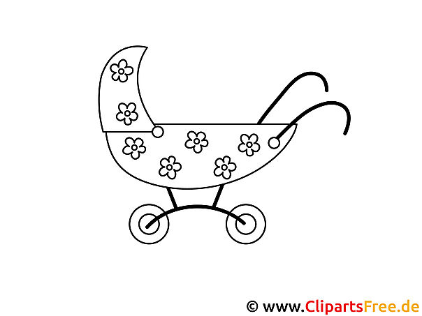 Baby Wagen Mal Vorlage kostenlos Baby Wagen Mal Vorlage kostenlos
