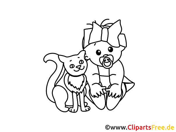 Kinderausmalbild für kleine Kinder Kinderausmalbild für kleine Kinder