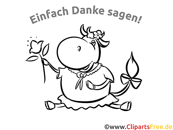 Ausmalbild Danke Kuh Ausmalbild Danke Kuh