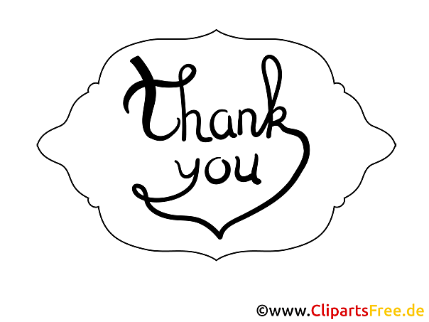 Ausmalbild Thank You Ausmalbild Thank You