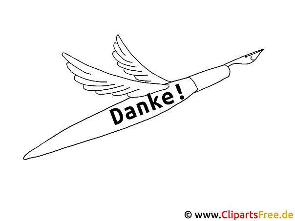 Danke Bild zum Selbst-Basteln Danke Bild zum Selbst-Basteln
