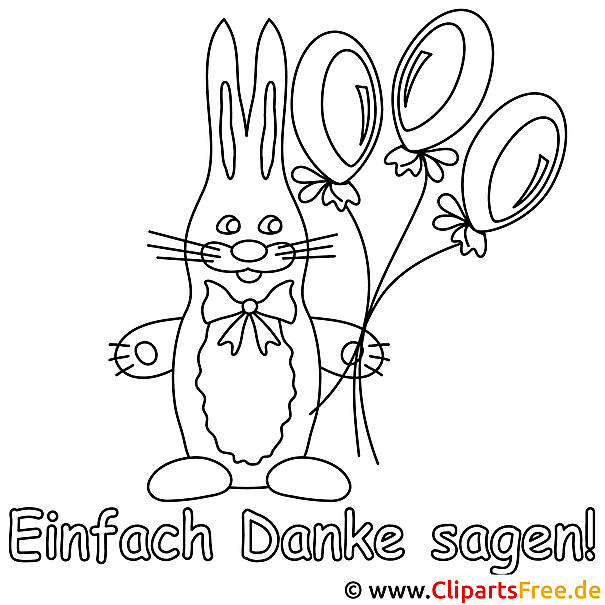 Hase mir Luftballons Ausmalbild Hase mir Luftballons Ausmalbild