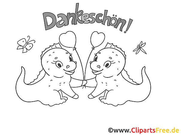 Herz Dinosaurier Dankeskarten drucken und ausmalen Herz Dinosaurier Dankeskarten drucken und ausmalen