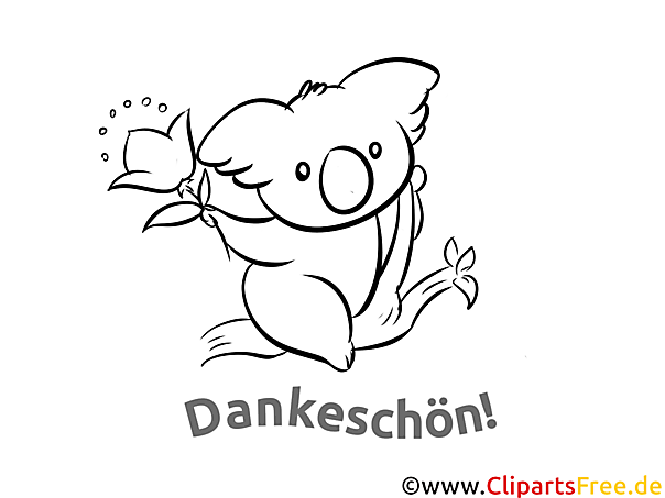 Koala Ausmalbilder Dankworte zum Drucken Koala Ausmalbilder Dankworte zum Drucken