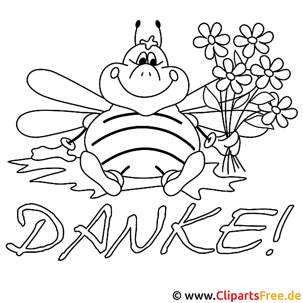 Lustige Biene Bild zum Ausmalen Lustige Biene Bild zum Ausmalen