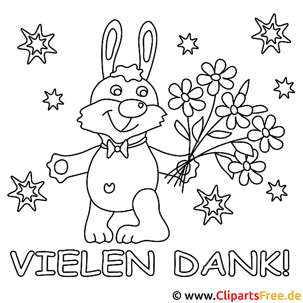 Malvorlage zum Ausdrucken Hase mit Blumenstrauss Malvorlage zum Ausdrucken Hase mit Blumenstrauss
