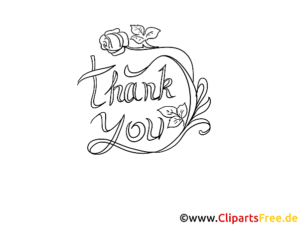Thank You Worte zum Ausmalen Thank You Worte zum Ausmalen