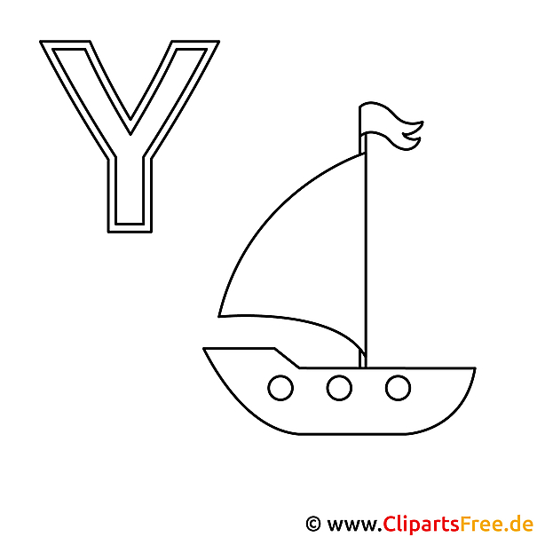 Yacht Ausmalbild - ABC Bilder Yacht Ausmalbild - ABC Bilder