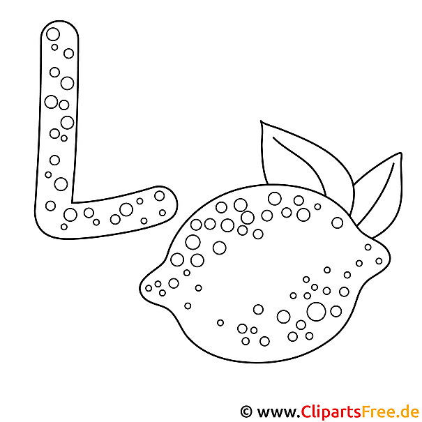 Lemon - Buchstaben Malvorlagen Lemon - Buchstaben Malvorlagen