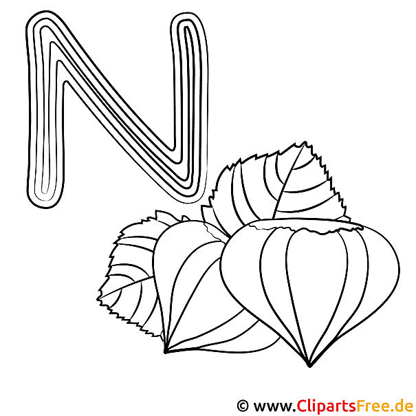 Nut - Buchstaben ABC Nut - Buchstaben ABC
