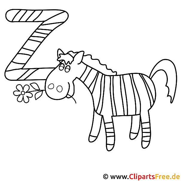 Zebra - Abc in Englisch Zebra - Abc in Englisch