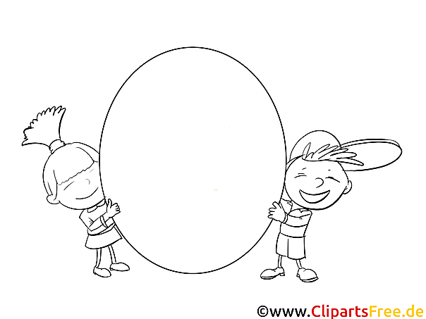 Kinder Ausmalbild-Vorlage gratis Kinder Ausmalbild-Vorlage gratis