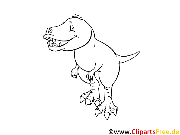 tyrannosaurus rex bild zum ausmalen