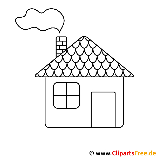 Haus Ausmalbild Haus Ausmalbild