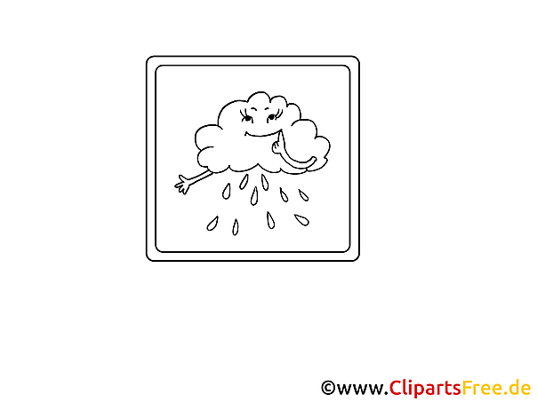 Regenwolke gratis Bilder zum Ausmalen Regenwolke gratis Bilder zum Ausmalen