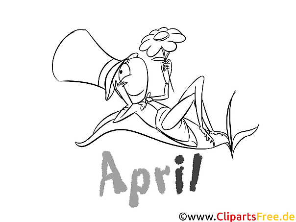 April - Months of the Year Coloring Pages April - Months of the Year Coloring Pages