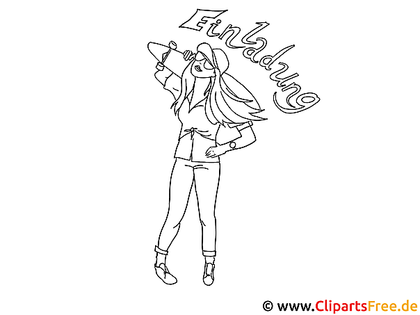 Cool Girl Coloring Sheet Cool Girl Coloring Sheet