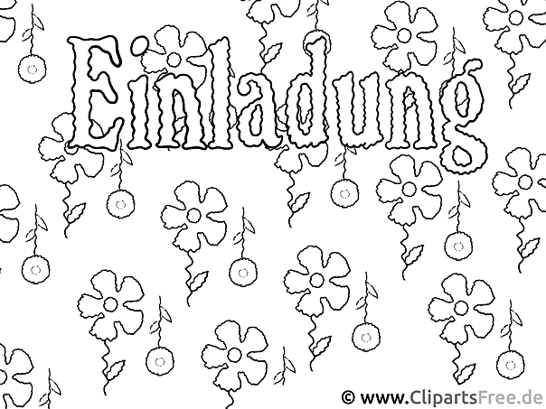 Einladung-Vorlage zum Selbstgestalten Einladung-Vorlage zum Selbstgestalten