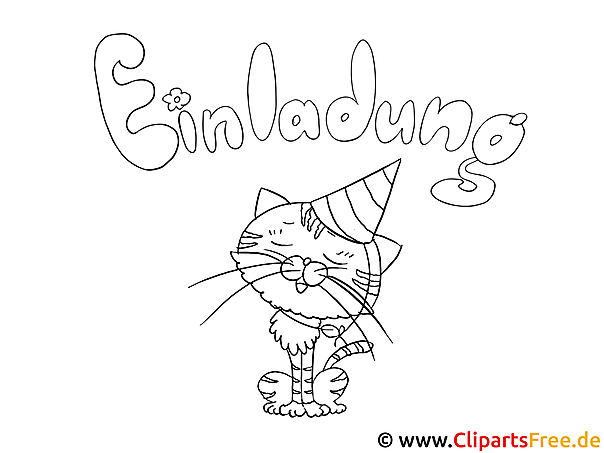 Fasching Katze Malbild Fasching Katze Malbild