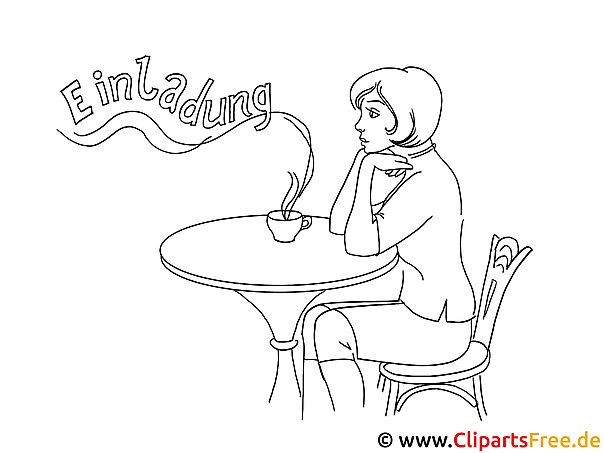 Kaffeepause Malvorlage zum Ausdrucken und Ausmalen Kaffeepause Malvorlage zum Ausdrucken und Ausmalen