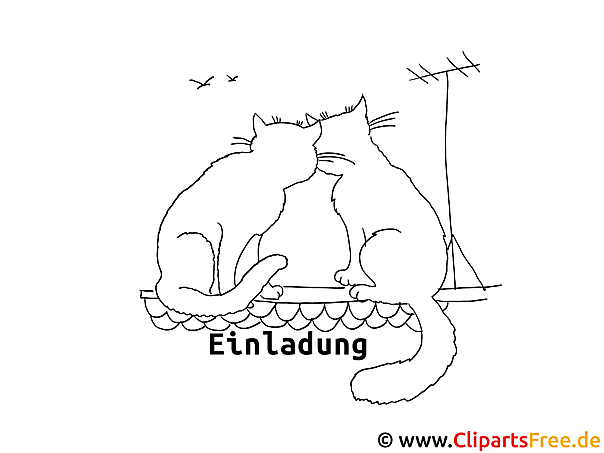 Katzen auf dem Dach Ausmalbilder zum Malen Katzen auf dem Dach Ausmalbilder zum Malen