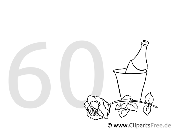 Zum 60 Geburtstag Malvorlage Zum 60 Geburtstag Malvorlage