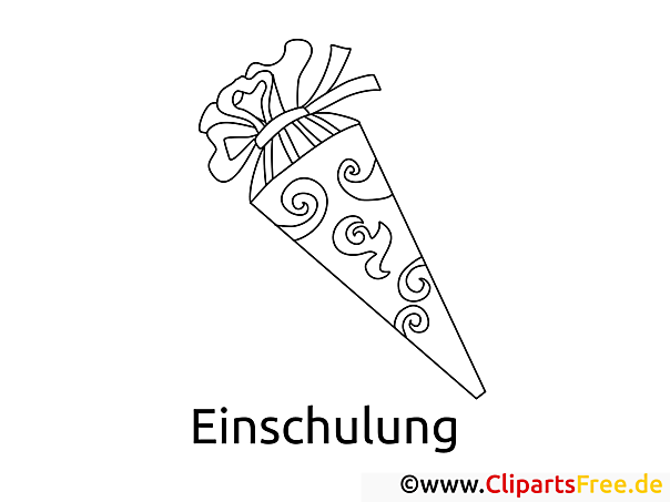 Ausmalbild Zuckertuete Ausmalbild Zuckertuete