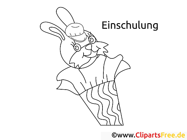 Malvorlage Kanninchen zur Einschulung Malvorlage Kanninchen zur Einschulung