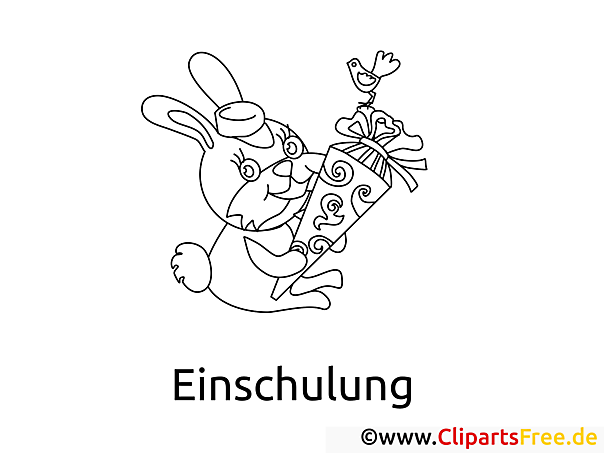 Schuleinfuehrung Malbild, Ausmalbild Schuleinfuehrung Malbild, Ausmalbild
