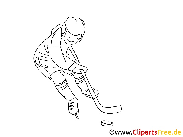 Ausmalbild Eishockeyspieler Ausmalbild Eishockeyspieler