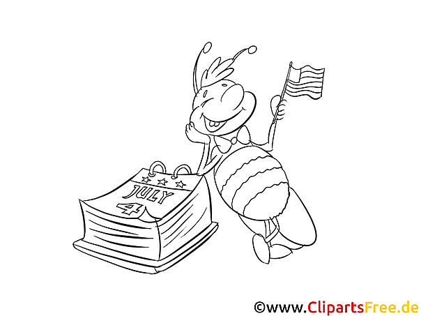 4th of July coloring page free 4th of July coloring page free